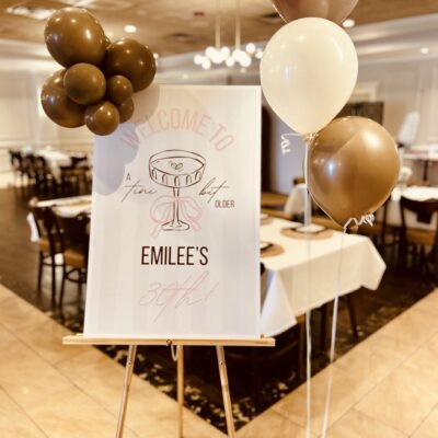 Customer, Emilee's 30th Birthday Set up